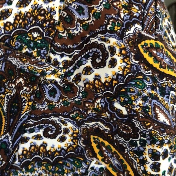 J.CREW Paisley Printed Skimmer Pants NEW city fit - Picture 5 of 5